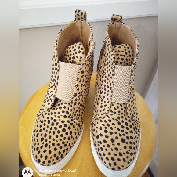 Ccocci heel high top Gym shoes size 8 zoey - Picture 2 of 8